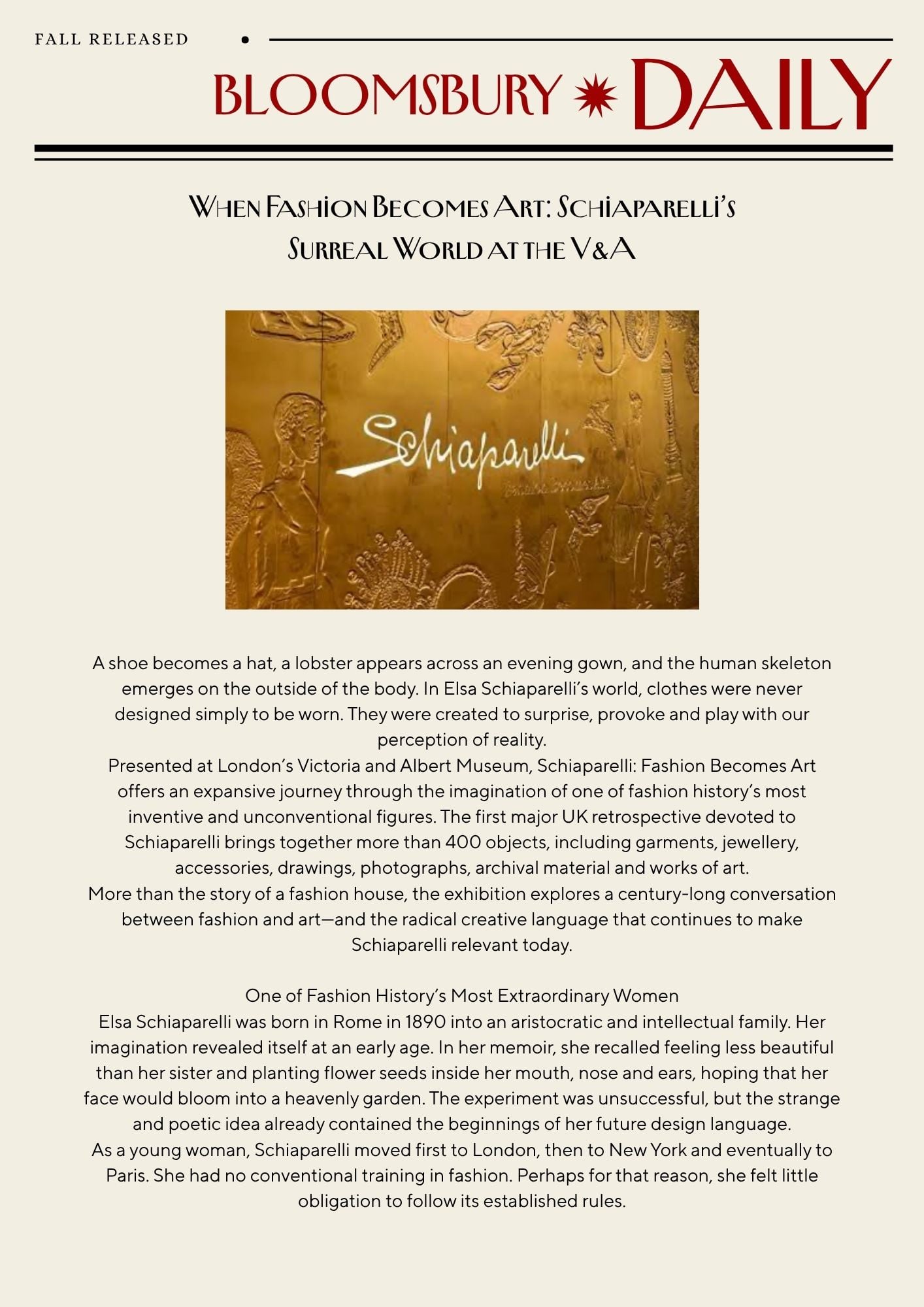 Schiaparelli English Page 1