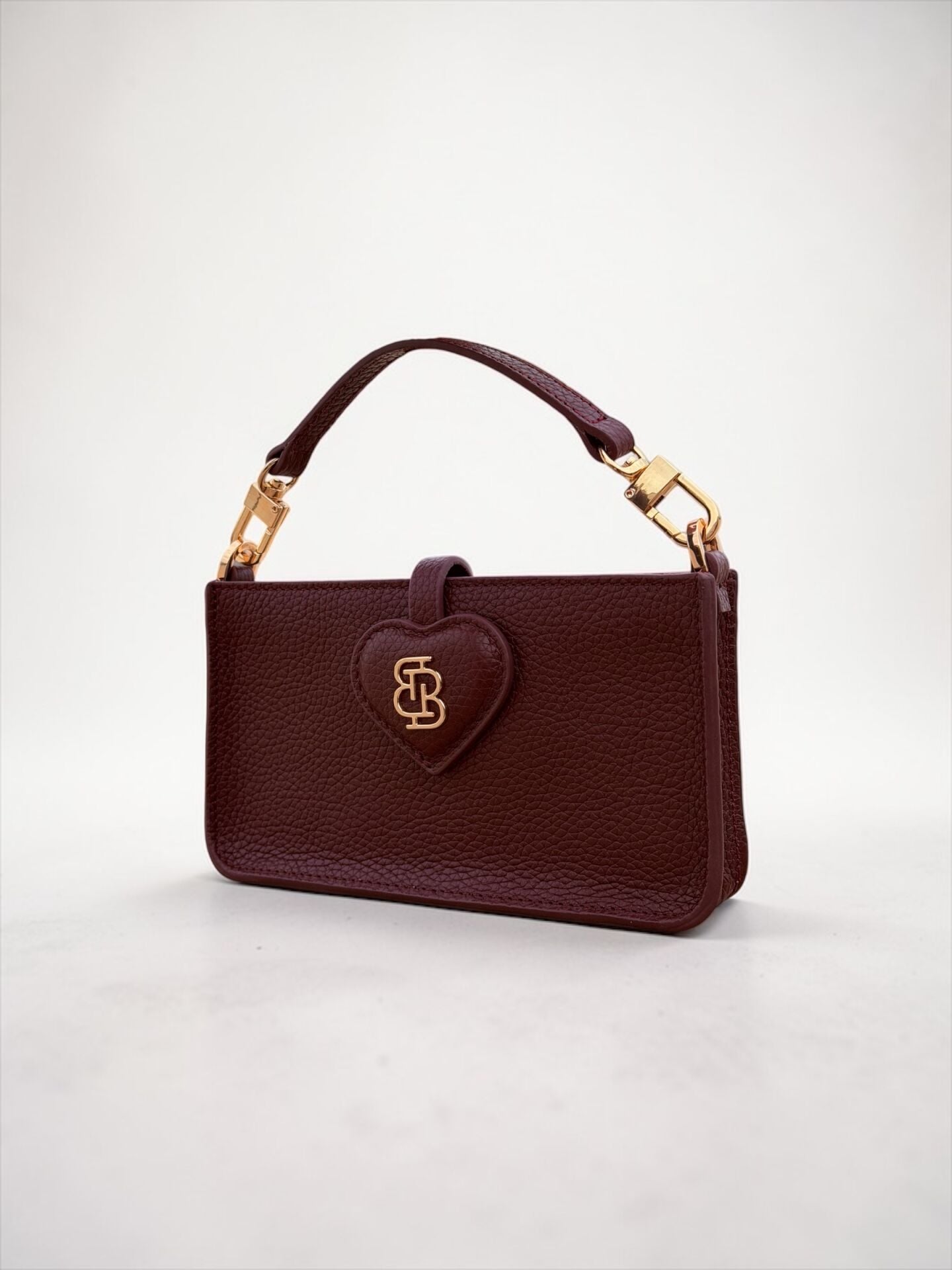 Mini Muse Deri Çanta Merlot Muse