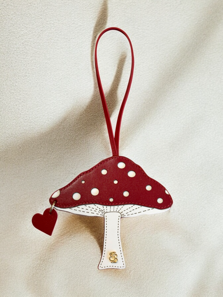 Mushroom Bag Charm