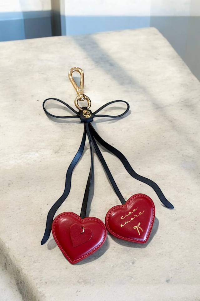 Ciao Amore Leather Bag Charm