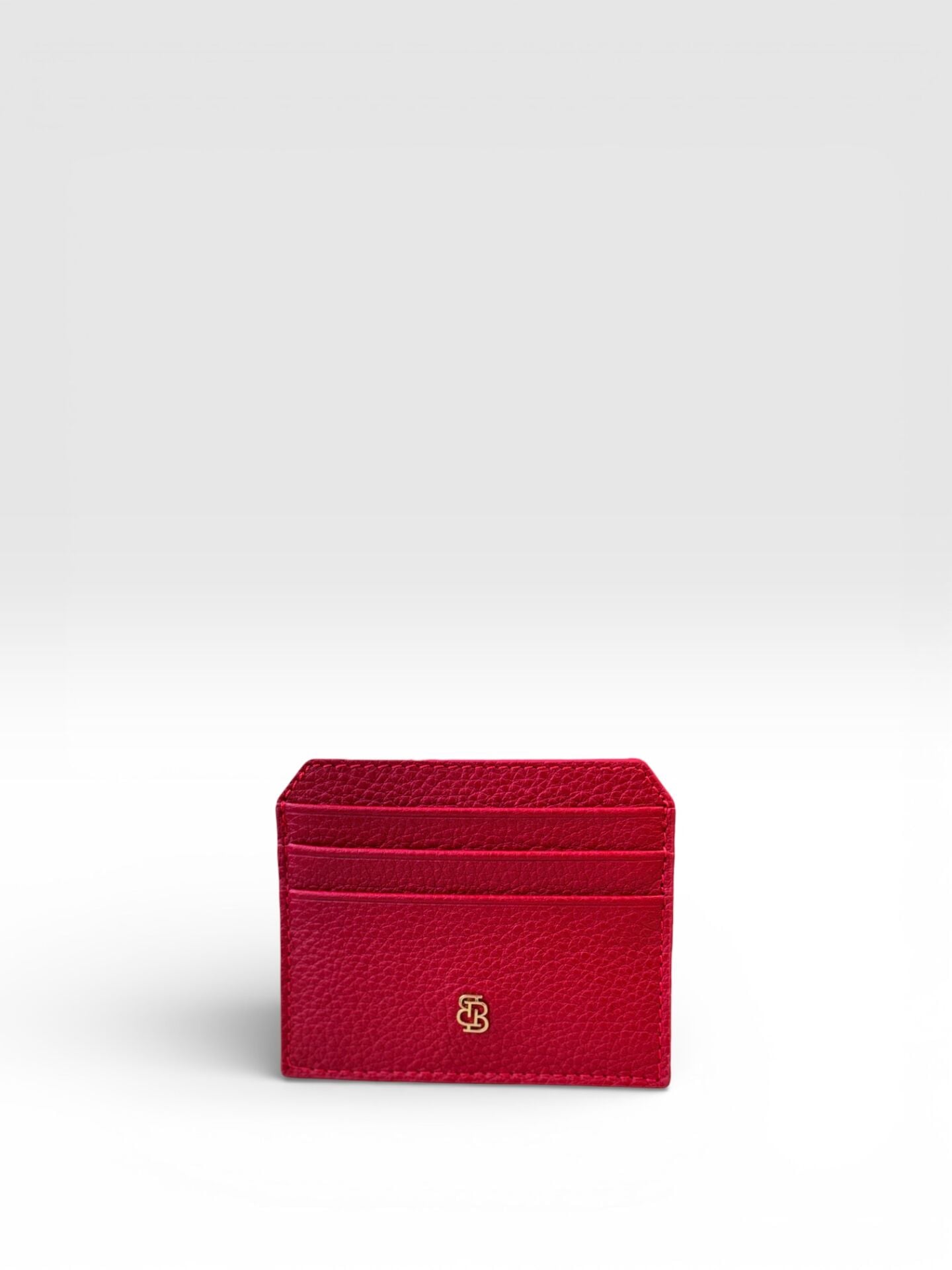 Bloomsbury Leather Card Holder Kırmızı Floater Deri