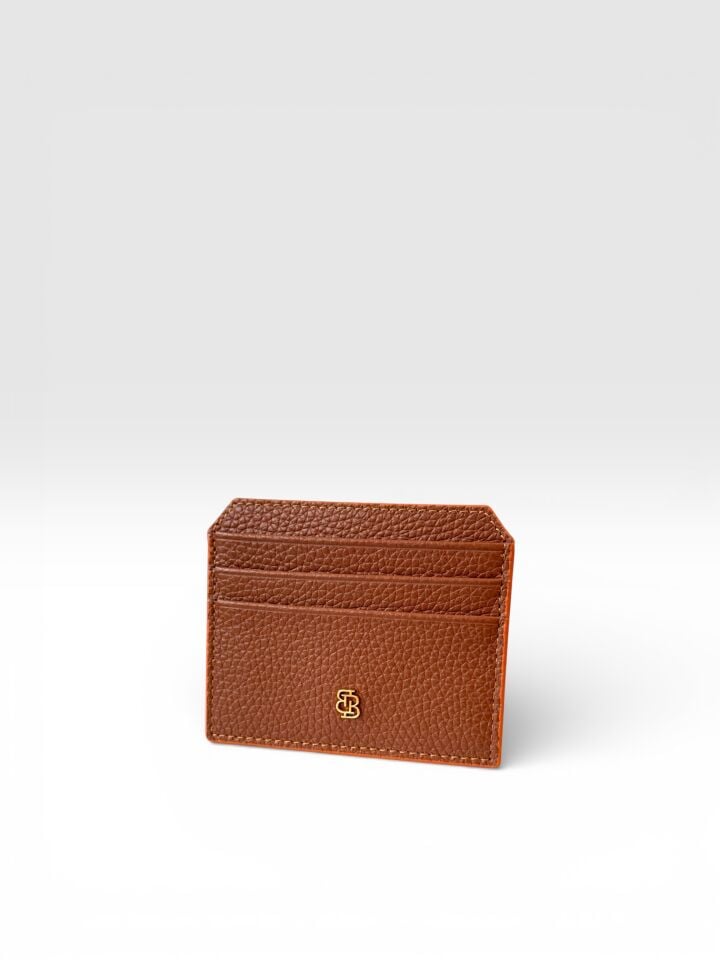 Bloomsbury Leather Card Holder Taba Floater Deri