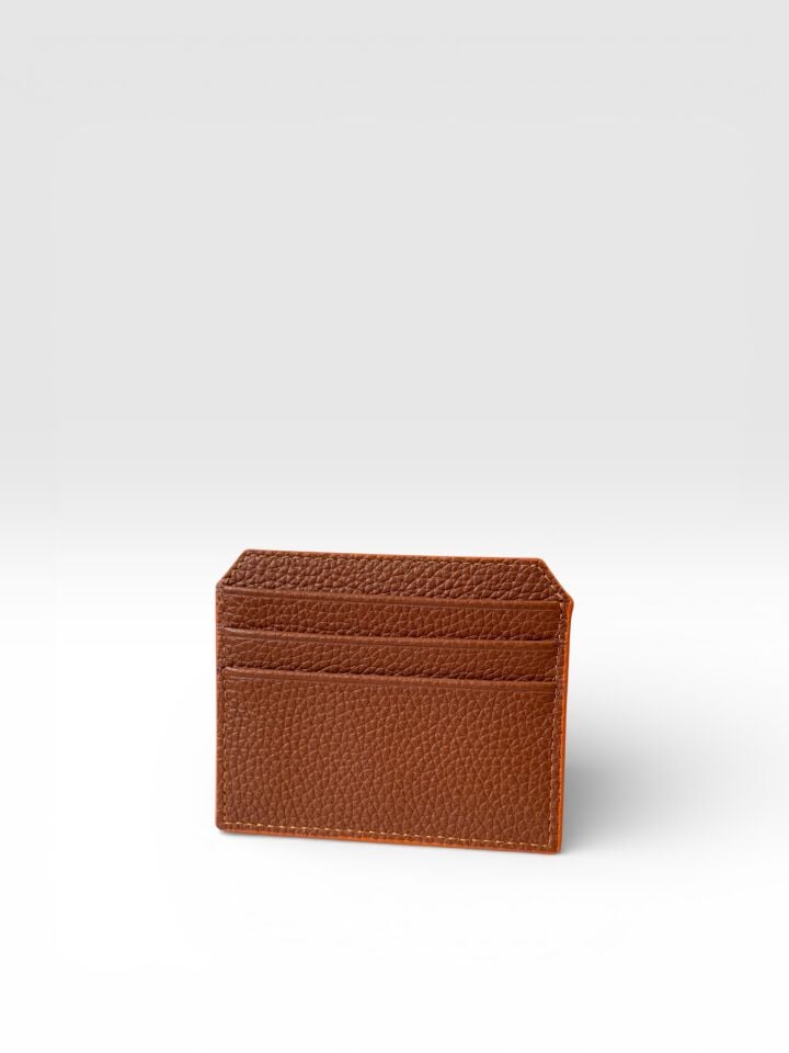 Bloomsbury Leather Card Holder Taba Floater Deri