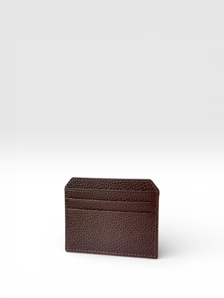 Bloomsbury Leather Card Holder Çikolata Kahve Floater Deri