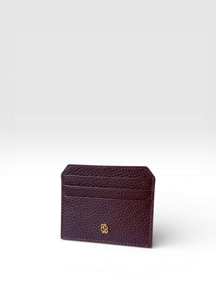 Bloomsbury Leather Card Holder Çikolata Kahve Floater Deri