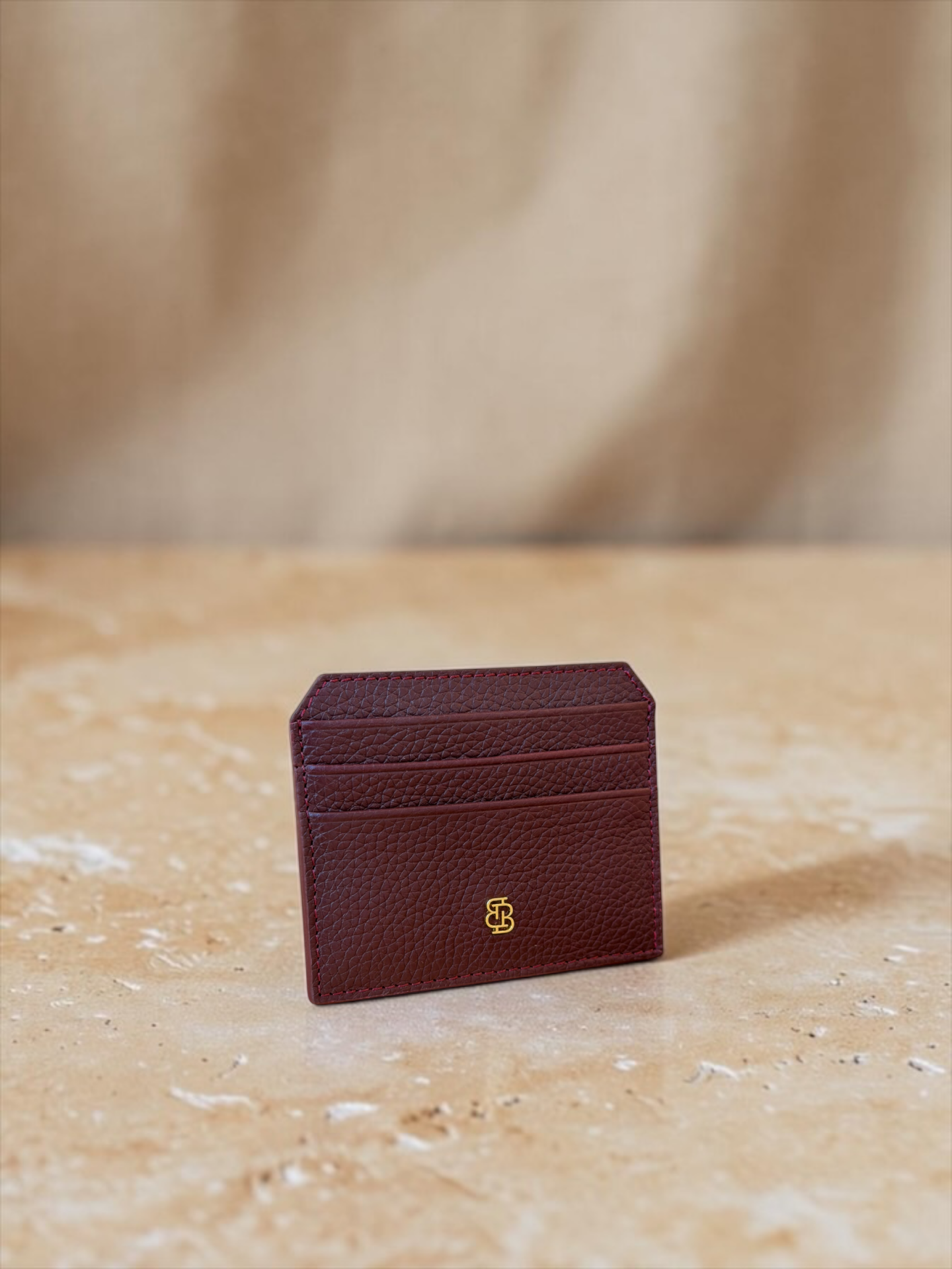 Bloomsbury Kartlık Bordo Floater Deri