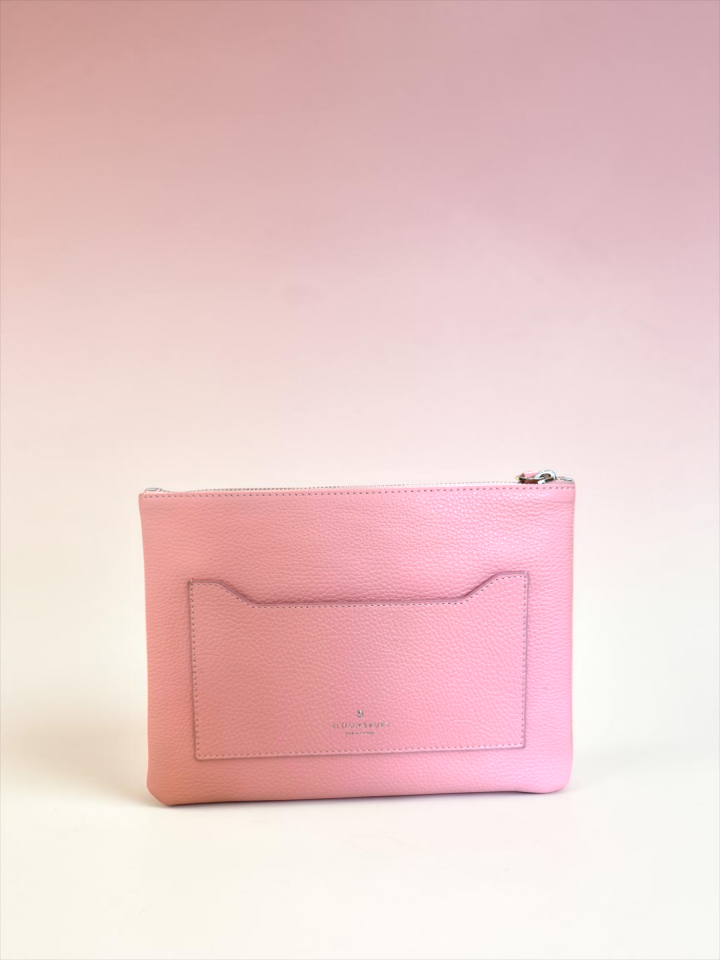 Marylebone Clutch Pembe Floater Deri
