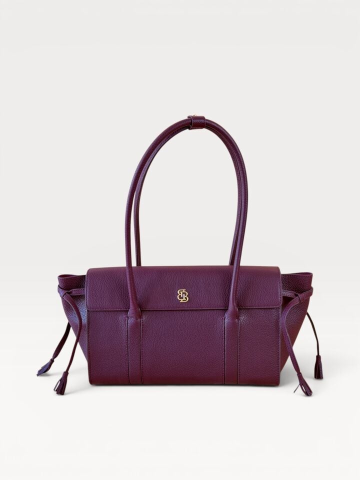 Seniha Heritage Tote Bag Bordo Floater Deri