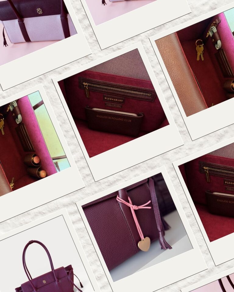 Seniha Heritage Tote Bag Bordo Floater Deri