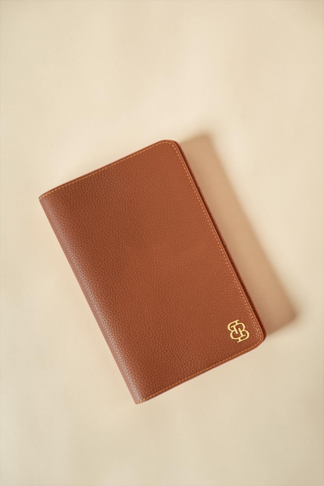 Soho A5 Deri Defter Taba Floater Deri