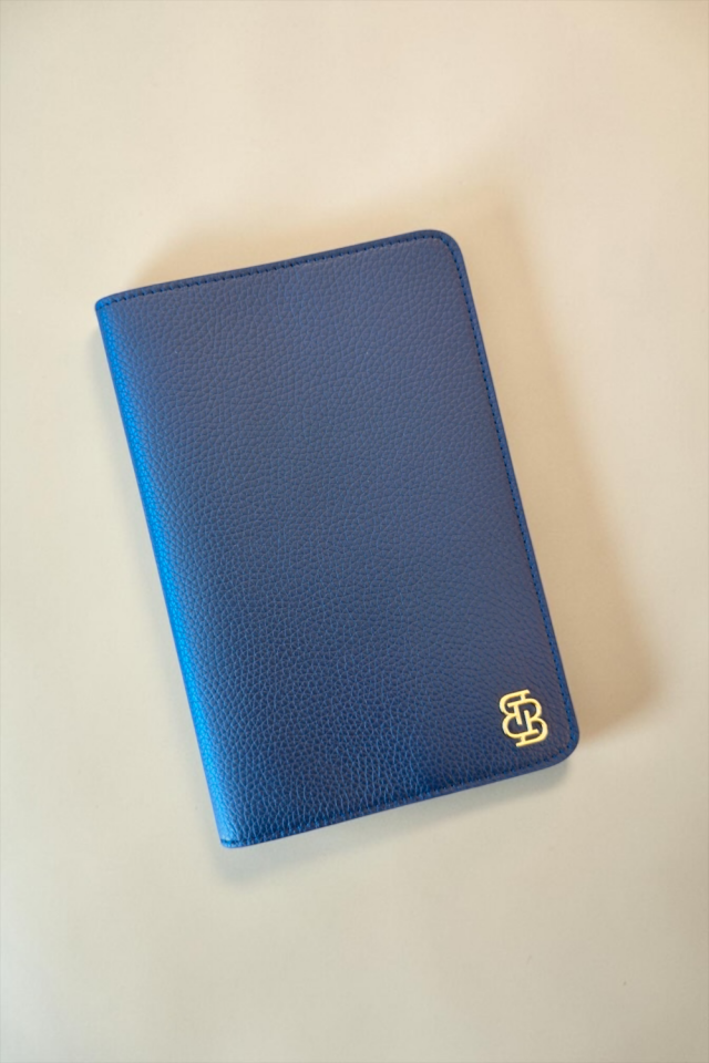 Soho A5 Deri Defter Lacivert Floater Deri