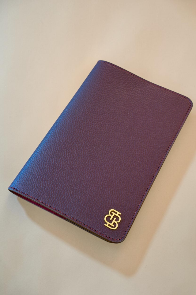 Soho A5 Deri Defter Bordo Floater Deri