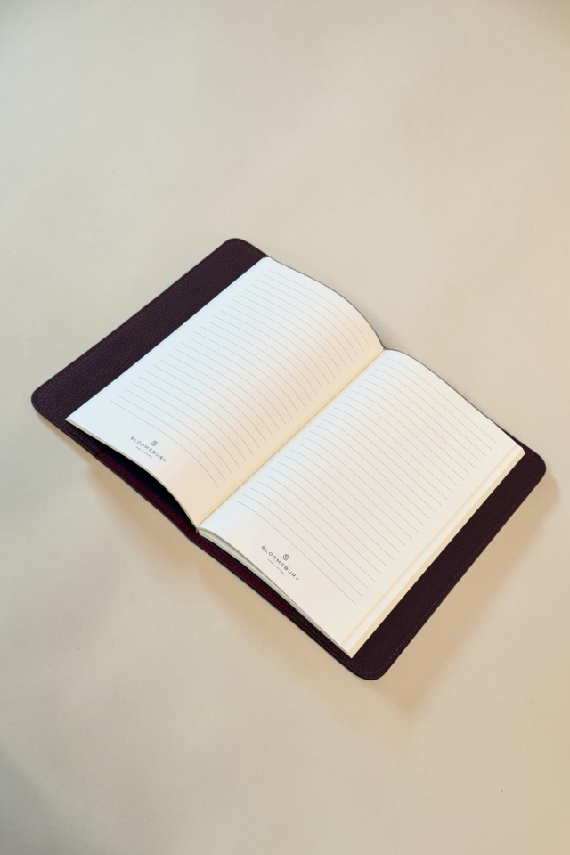 Soho A5 Deri Defter Bordo Floater Deri