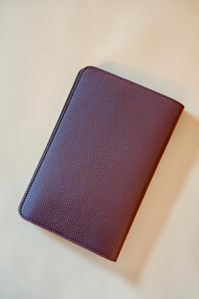Soho A5 Deri Defter Bordo Floater Deri