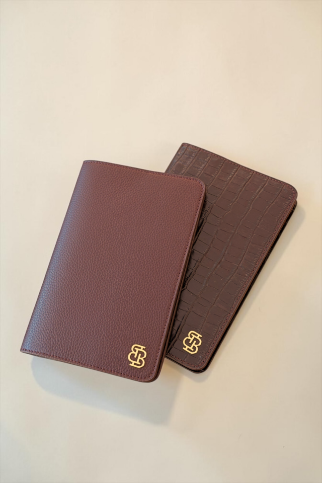 Soho A5 Deri Defter Bordo Floater Deri