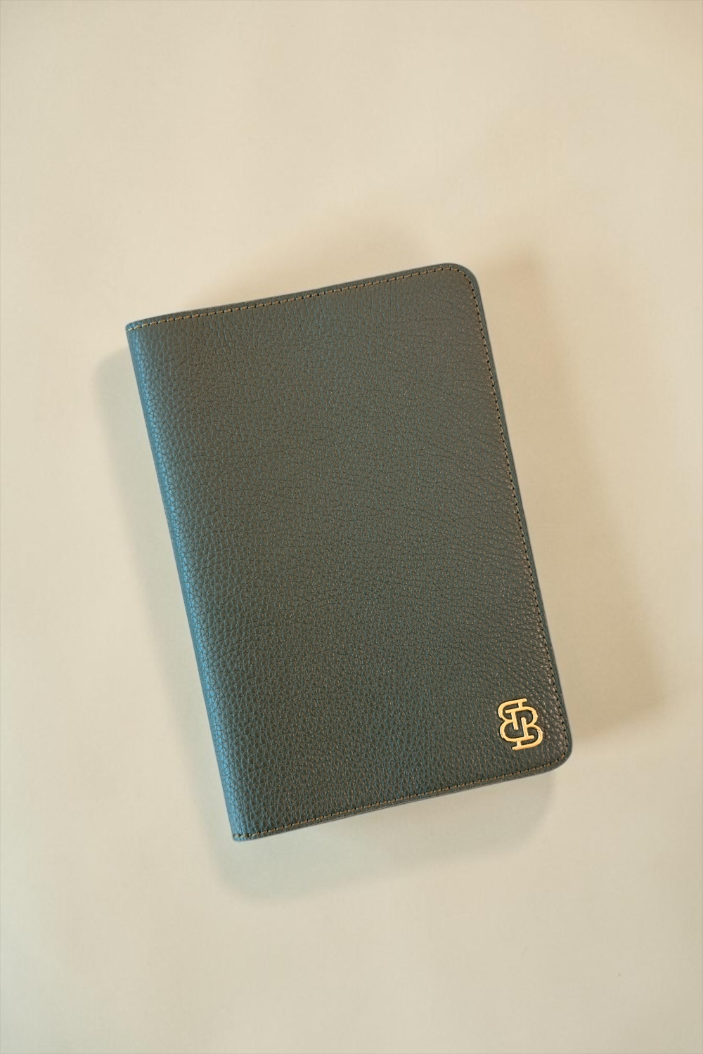 Soho A5 Deri Defter Asker Yeşili floater Deri