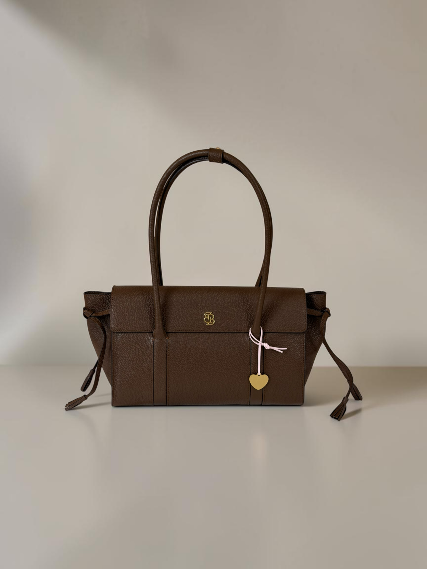 Seniha Heritage Tote Bag Çikolata Kahve Floater Deri