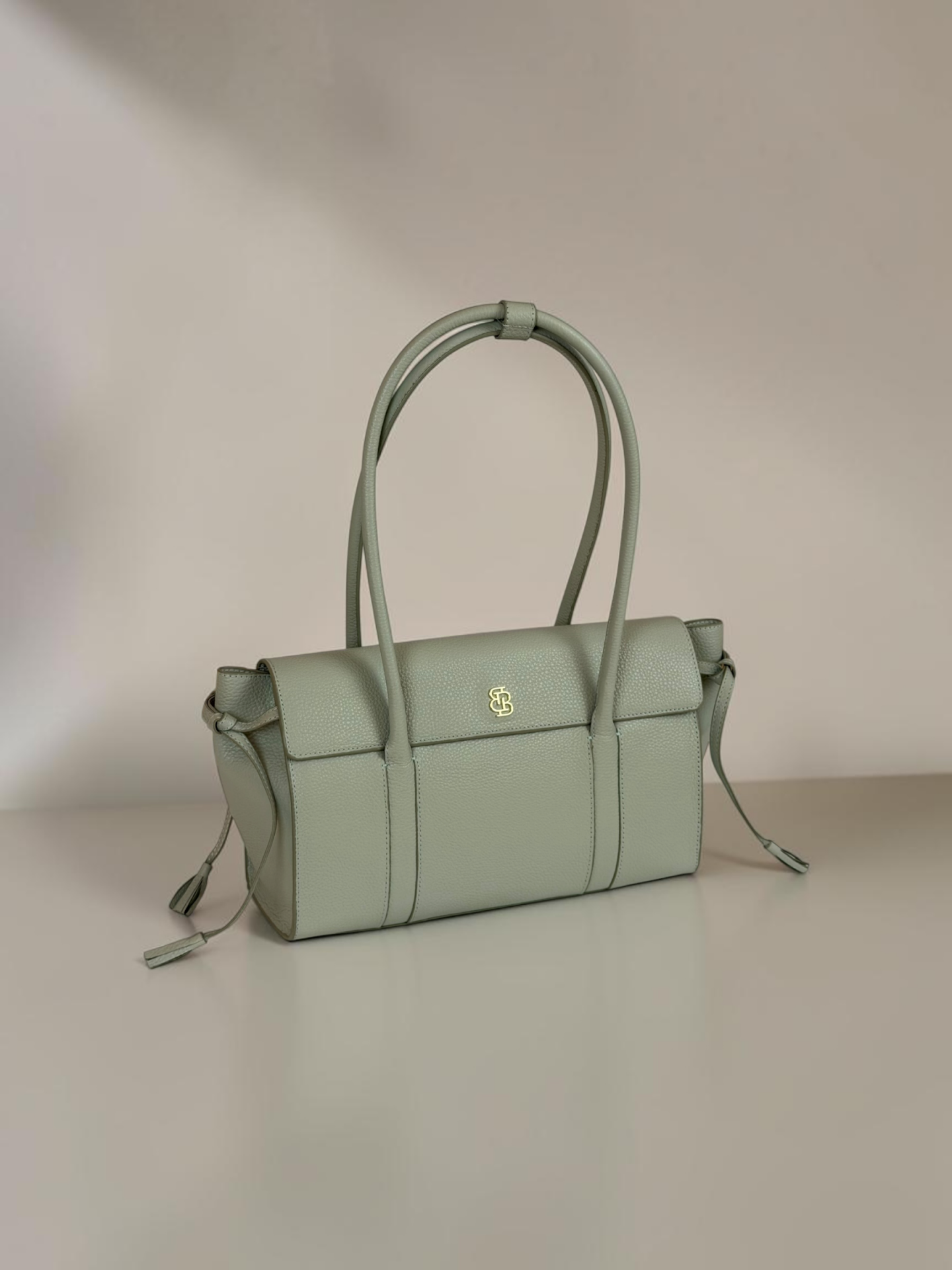 Seniha Heritage Tote Bag Mint Floater Floater Deri