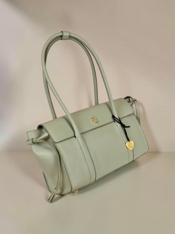 Seniha Heritage Tote Bag Mint Floater Floater Deri