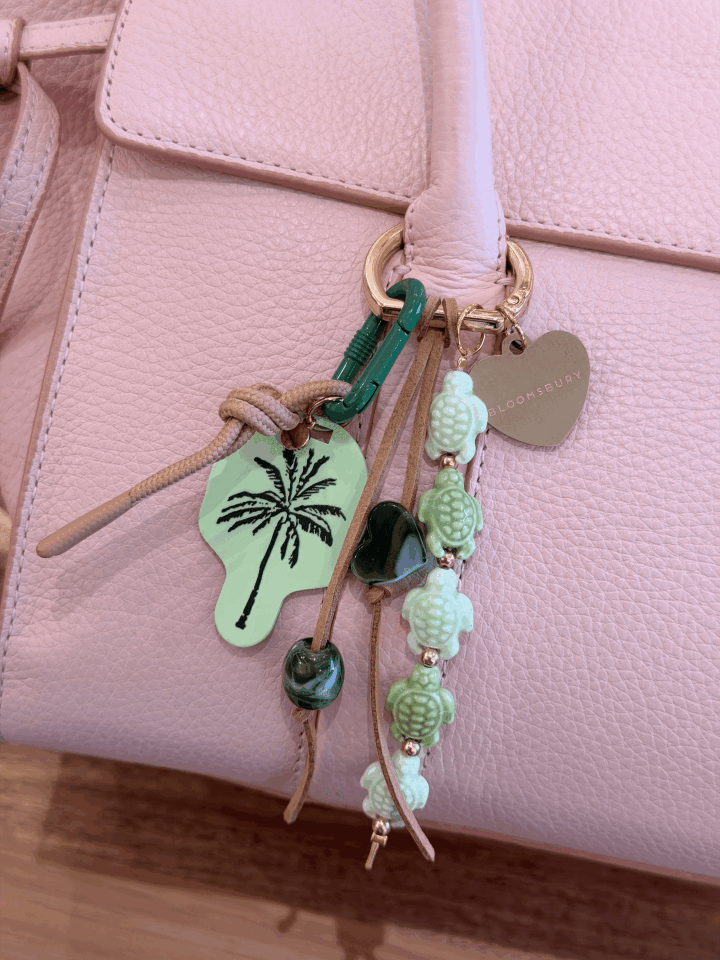 Whimsical Bag Charms Pistachio Dream