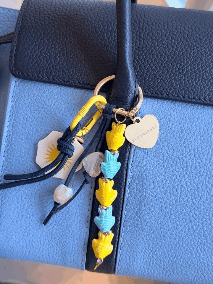 Whimsical Bag Charms Sunny Fins