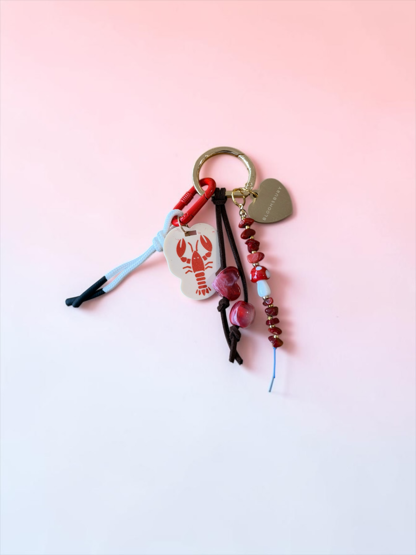 Whimsical Bag Charms Lobster Crush